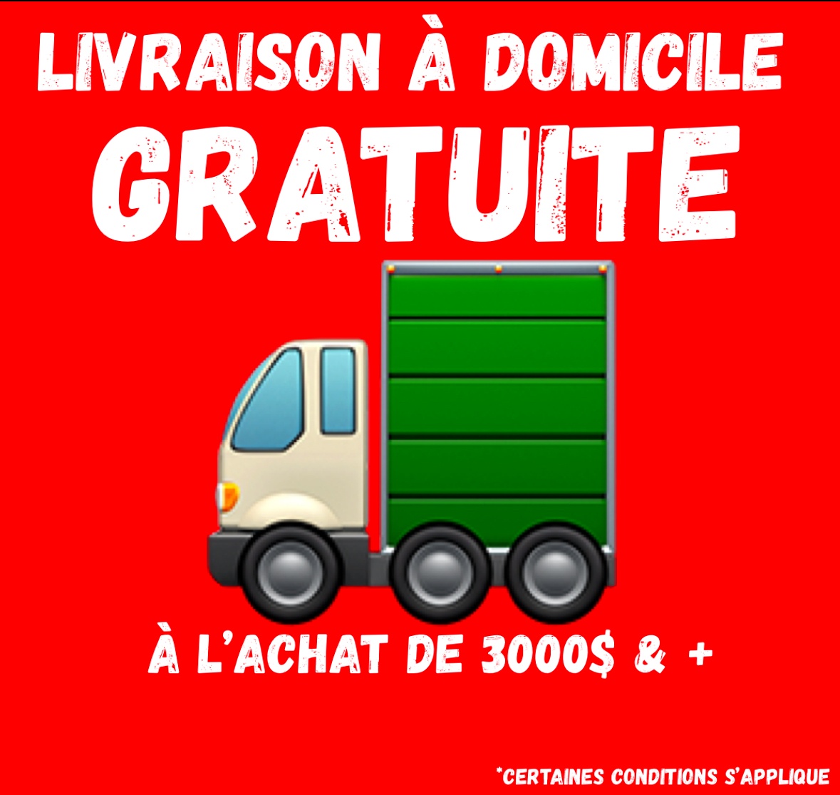 Livraison à domicile plancher direct